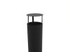 RedFire Jersey XXL Kamin 45x45x186 cm - Schwarz
