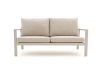 Manifesto Alzano/Cosiraw Sessel-Sofa-Lounge-Set mit Feuertisch 4-teilig