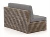 ROUGH-C/Cosiraw Ecklounge-Set mit Feuertisch 4-teilig