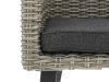 Manifesto Matese Gartenstuhl - Grau - Anthrazit - Polyrattan