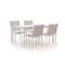 Bellagio Anzio/Veneto 160 cm Gartenmöbel-Set 5-Teilig Stapelbar