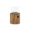 Cosiscoop Timber round Tischkamin (ø 18 cm, h: 30 cm)