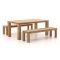 ROUGH-X 180 cm Picknick Sitzgruppe 3-teilig