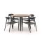 Manifesto Cavone/Falcade  ø 115 cm Gartenmöbel-Set 5-Teilig Stapelbar