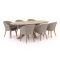 Intenso Tropea/ROUGH-Y Ellips 240 cm Gartenmöbel-Set 7-teilig