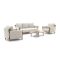 Bellagio Calcinelli Sessel-Sofa Lounge-Set 5-teilig 5-Sitzer