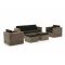 ROUGH-C Sessel-Sofa Lounge-Set 5-teilig