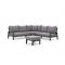 Tierra Outdoor Musone Ecklounge-Set 4-teilig 5-Sitzer