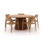 Bellagio Balba/Santa Severina ø150 cm Gartenmöbel-Set 6-Teilig Stapelbar