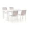 Bellagio Anzio/Menzano 160 cm Gartenmöbel-Set 5-teilig stapelbar