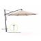 Glatz Sombrano S+ Easy Ampelschirm ø 400 cm
