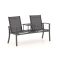 R&S Design Brosso 2-Sitzer Gartenbank 155 cm