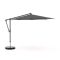 Glatz Sunwing Casa Ampelschirm ø 330 cm - Anthrazit -Aluminium - (155) (inkl. Shadowline Sonnenschirmständer) (inkl. Schutzhülle)