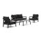 Manifesto Corsano Sessel-Sofa Lounge-Set 4-teilig