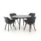 Hartman Sophie Element/Studio ø 128 cm Gartenmöbel-Set 5-teilig