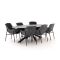 Manifesto Novara/Furato ellips 240 cm Gartenmöbel-Set 7-teilig