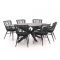 Intenso Asti/Fidenza oval 220 cm Gartenmöbel-Set 7-teilig