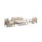 Tierra Outdoor Oasis Sessel-Sofa Lounge-Set 4-teilig verstellbar