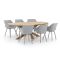 Hartman Sophie Element/ROUGH-Y 240 cm Gartenmöbel-Set 7-teilig