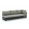 Bellagio Cadora Gartensofa 3-Sitzer linker Arm 246 cm