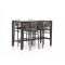 Bellagio Panaro/Trecenta 150 cm Gartenbar-Set 5-teilig