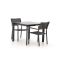 Bellagio Roma/Sestino 90 cm Gartenmöbel-Set 3-teilig stapelbar