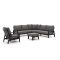 Bellagio Musone Ecklounge-Set 5-teilig