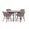 Hartman Delphine/Sophie Studio ø 128 cm Gartenmöbel-Set 5-teilig