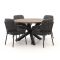 Tierra Outdoor Natal/ROUGH-Y ø120cm dining tuinset 5-delig
