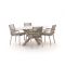 Bellagio Marudo/Furato ellips 200 cm Gartenmöbel-Set 5-teilig stapelbar