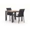 Forza Centallo/Fidenza 90 cm Gartenmöbel-Set 3-teilig stapelbar