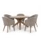 Intenso Tropea/ROUGH-Y ø 150 cm Gartenmöbel-Set 6-teilig
