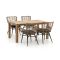 Intenso Asti/ROUGH-S 160 cm Gartenmöbel-Set 5-teilig