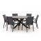 Bellagio Albinea/Fidenza ø149cm dining tuinset 7-delig stapelbaar