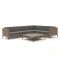 ROUGH-D Ecklounge-Set 5-teilig 6-Sitzer