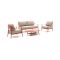 Bellagio Valli Sessel-Sofa Lounge-Set 4-teilig