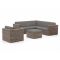 ROUGH-C Ecklounge-Set 5-teilig 6-Sitzer