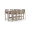 Bellagio Vazzola/Trecenta 225 cm Gartenbar-Set 7-teilig