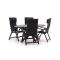 Bellagio Fermo/Fidenza oval 180 cm Gartenmöbel-Set 5-teilig verstellbar