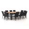 Bellagio Avio/Linosa 240x160 cm Gartenmöbel-Set 11-teilig stapelbar