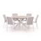 Forza Altea/ROUGH-Y ø150cm dining tuinset 7-delig stapelbaar