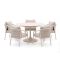 SUNS Sato/Nova ø150cm dining tuinset 6-delig