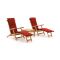 Sunyard Country/Wales 60 cm Deckchair-Set-3-teilig