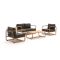 Apple Bee Dolce Sessel-Sofa Lounge-Set 4-teilig