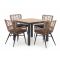 Intenso Asti/Fidenza 90cm dining tuinset 5-delig