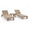ROUGH-X Gartenliegen-Set 3-teilig