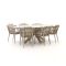 Tierra Outdoor SantaFe/Oblong 220 cm Gartenmöbel-Set 7-teilig