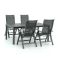 Bellagio Lugo/Fidenza 183 cm Gartenmöbel-Set 5-teilig verstellbar