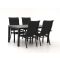 Bellagio Lugo/Fidenza 160 cm Gartenmöbel-Set 5-teilig stapelbar