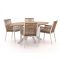 Manifesto Rivola/Fidenza 180 cm oval Gartenmöbel-Set 7-teilig